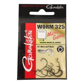 Gamakatsu Worm 325 Micro Game Offset Olta İğnesi