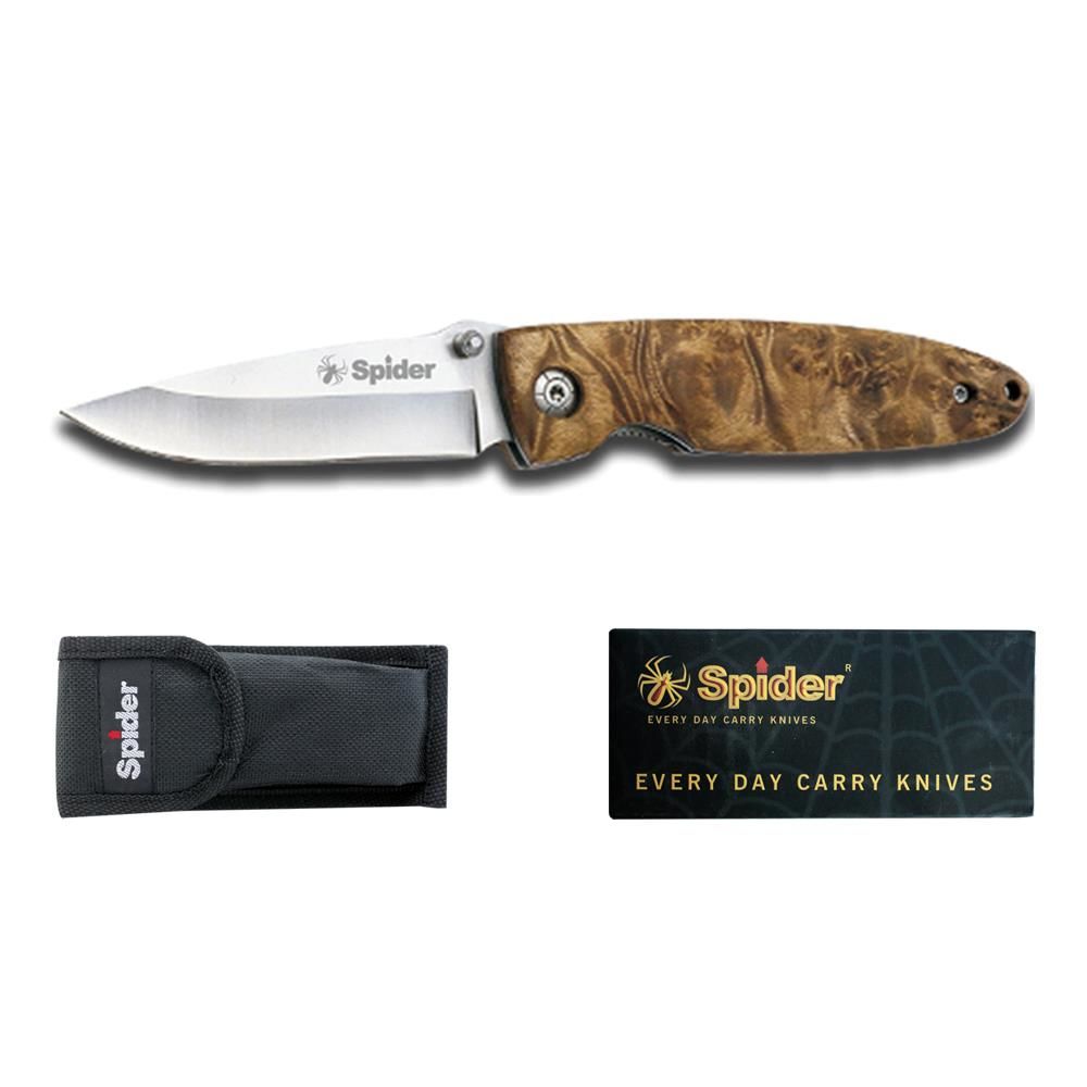 EFFE Spider 81g 19cm Çakı Ahşap Saplı E764YW