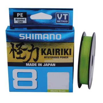 Shimano Kairiki 8 150m Örgü İp Misina Mantis Green Yeşil