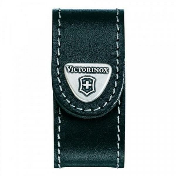 Victorinox Deri Çakı Kılıfı 4.0518.XL Siyah Cırtcırtlı