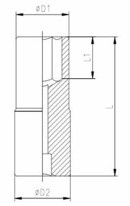 İZELTAŞ 1/4'' Altı Köşe Derin Lokma Anahtar 4 mm