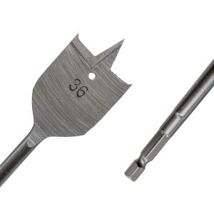 Topshop TH03130 Bits Saplı Ahşap Yaprak Kelebek Matkap Ucu 36 mm