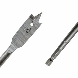 Topshop TH03111 Bits Saplı Ahşap Yaprak Kelebek Matkap Ucu Seti 6 Parça