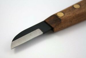 NAREX 822510 Profi Ahşap Yontma Bıçağı Düz Carving Knife 40x12 mm
