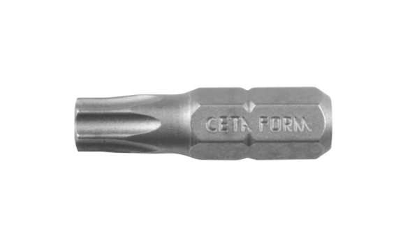 CETA FORM CB/807T Delikli Torx Bits Uç T15x25 mm