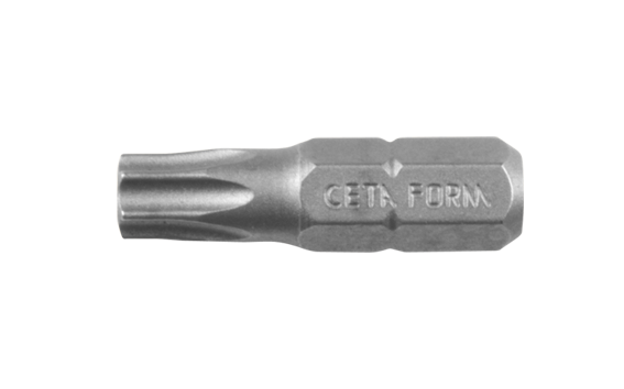 CETA FORM CB/810T Delikli Torx Bits Uç T27x25 mm