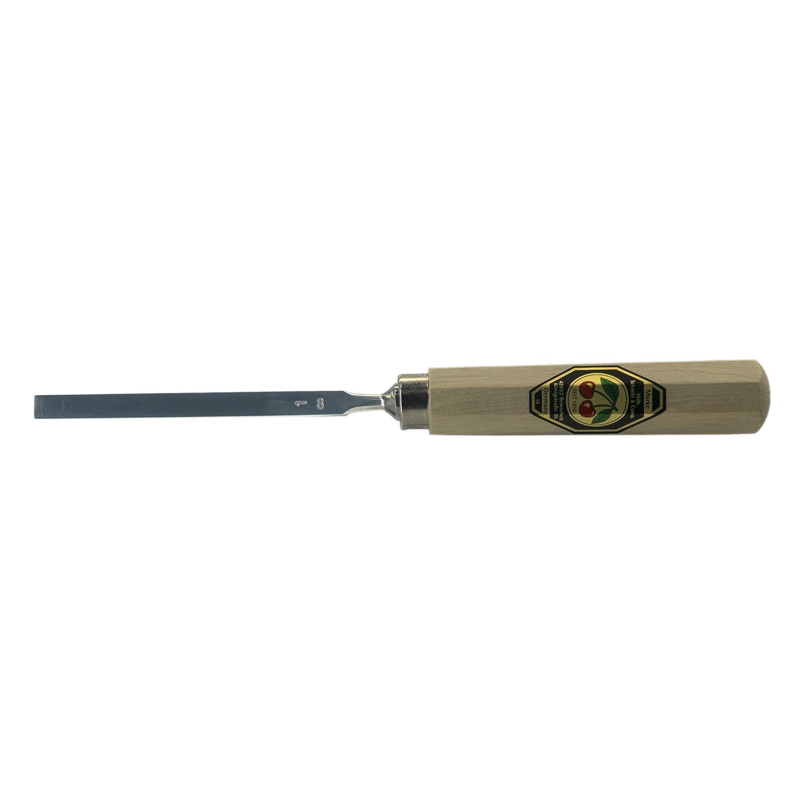 Kirschen Düz Ağız Oyma Iskarpelası Cut1 - 8mm