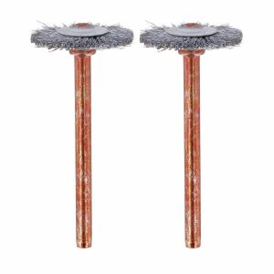 Dremel 530 Çelik Disk Fırça 19 mm 2'li Paket