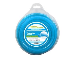 Motorlu Tırpan Misinası 3,3 mm  45 mt Yuvarlak (Diken, Ot, Çimen Kesme)