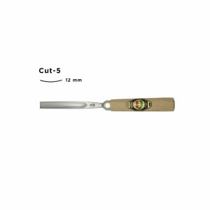 Kirschen Düz Oluklu Ağız Oyma Iskarpelası Cut5 - 12mm