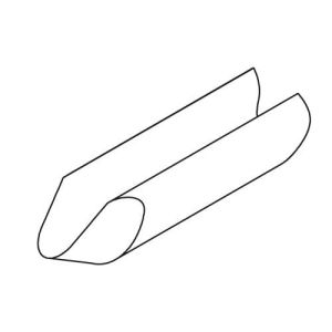 NAREX 819103 HSS Ahşap Torna Bıçağı Kase Oyma Ağız 13x150 mm