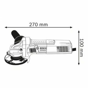 Bosch GWS 750 Profesyonel Avuç Taşlama 750 Watt 115 mm