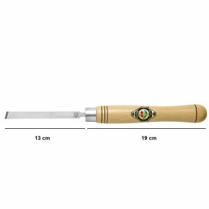 Kirschen Two Cherries Eğri Ağız Kısa Ahşap Torna Bıçağı 12 mm