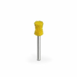 Saburrtooth 18CC14-40 İç Bükey Tam Kaplı Törpü 6.35 mm İnce Diş Sap:3.2 mm