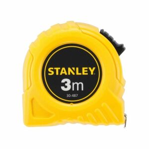Stanley 1-30-487 Sarı Şerit Metre 3 mt x 12.7 mm