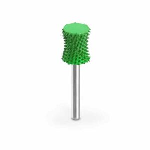 Saburrtooth 18CC38SE-40 İç Bükey Düz Sonlu Törpü 9.52 mm Kalın Diş Sap:3.2 mm