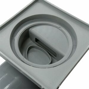 Mesa Teknik 10x10 Yandan 70mm Çıkışlı Koku Önleyicili Yer Süzgeci