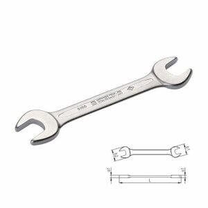 İZELTAŞ İki Ağız Anahtar Kısa Boy 13x14 mm