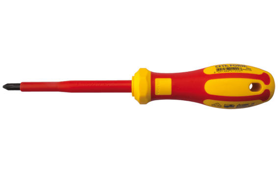 CETA FORM G02-003-150 C-Plus 1000V İzoleli Yıldız Uçlu Tornavida Ph3x150 mm