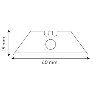 VIP-TEC VT875108 Profesyonel Maket Bıçağı (Plastik Gövde) 19 mm