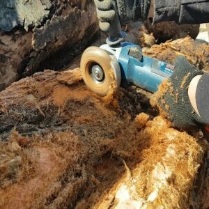 Manpa MP21-17-4 Sanding Wheel 100 mm Ahşap Törpü Zımpara