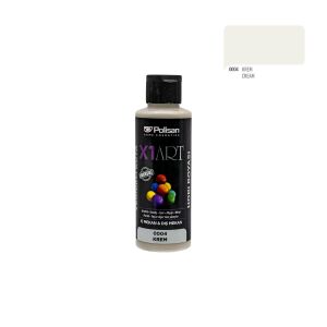 Polisan X1ART Vernikli Hobi Boyası 120ml - Krem