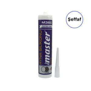 Master M360 Ayna Silikonu Şeffaf 280 ml