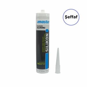 Master MD310 Duşakabin Silikonu Şeffaf 310 ml