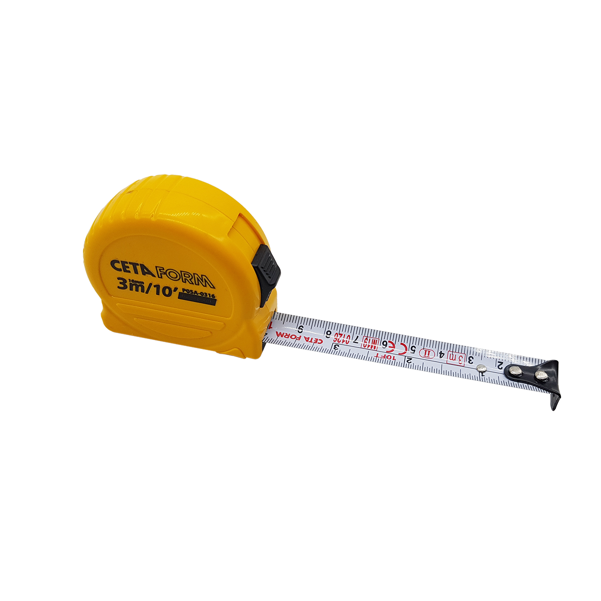 Ceta Form P05A-0316 Compact Şerit Metre (Inch/Metrik) 3mt - 10ft