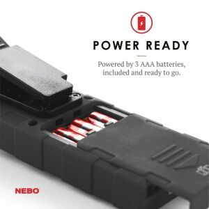 Nebo 6809 Tino Led El Feneri Çalışma Lambası 300 Lümen