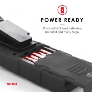 Nebo 6809 Tino Led El Feneri Çalışma Lambası 300 Lümen