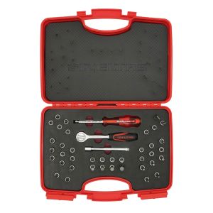 İzeltaş 1/4'' Bits Uçlu Lokma Takımı 42 Parça