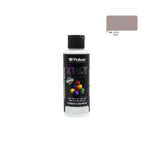 Polisan X1ART Vernikli Hobi Boyası 120ml - Abanoz