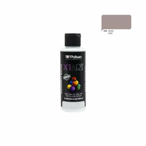 Polisan X1ART Vernikli Hobi Boyası 120ml - Abanoz
