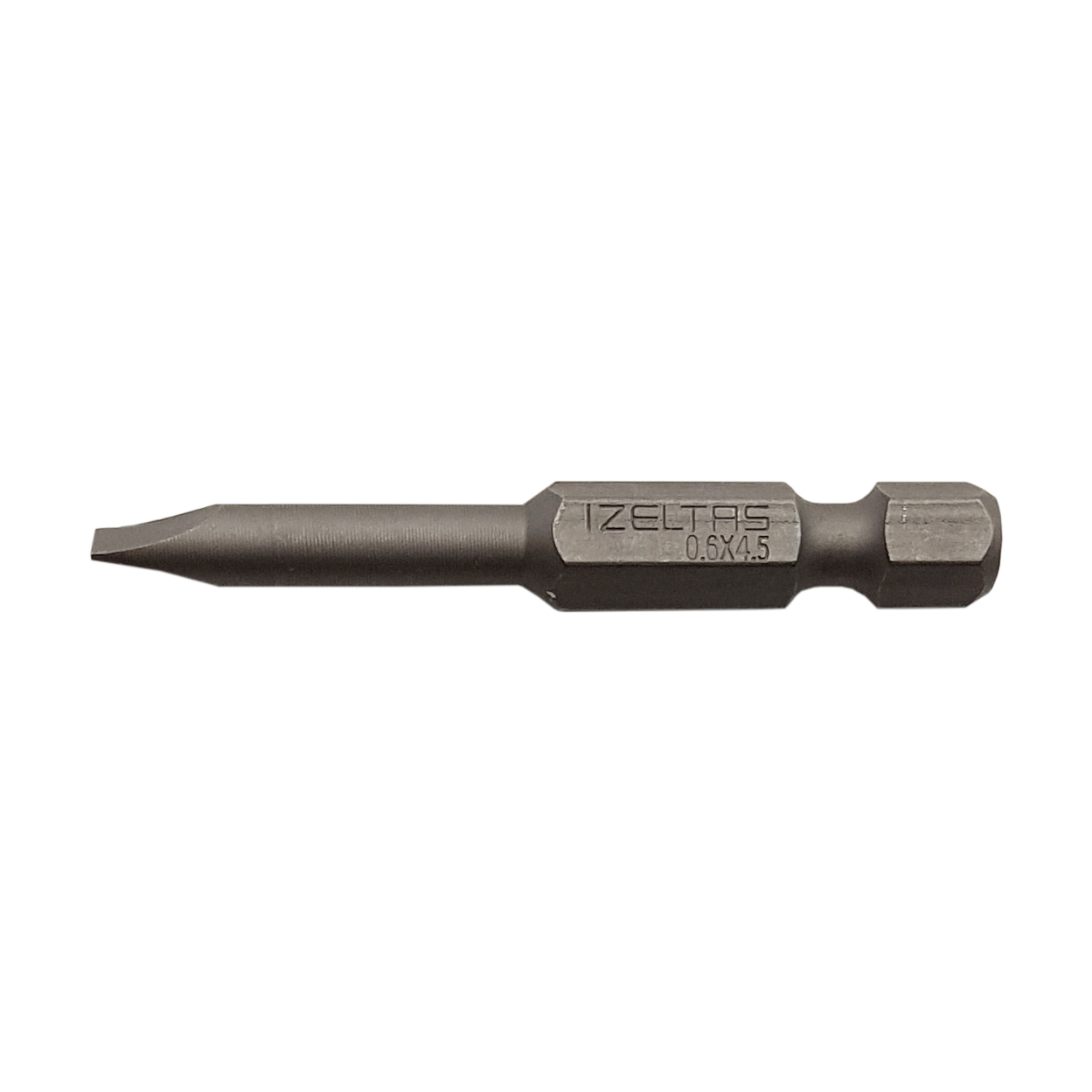 İZELTAŞ Düz Bits Uç 0.6x4.5 (50MM)