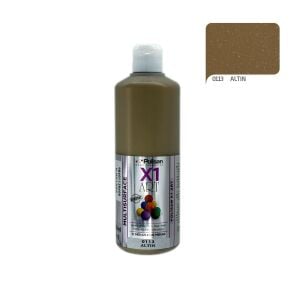 Polisan X1ART Multisurface Hobi Boyası 500ml -0113 Altın(Sedef)