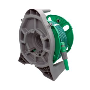 Daye DY 62215B Bahçe Sulama Duvara Monte Hortum Makara Seti 15 mt