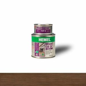 Hemel 15741 Wood Oil 2C Ahşap İçin Doğal Yağ 300ml Chocolate