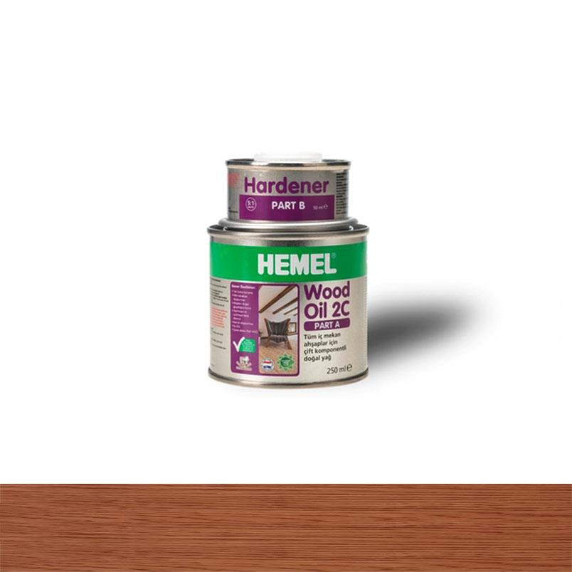 Hemel 15742 Wood Oil 2C Ahşap İçin Doğal Yağ 300ml Mahogany