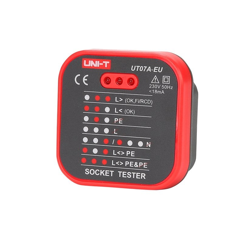 UNI-T UT07A Priz Test Cihazı