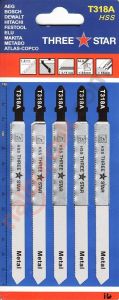 THREESTAR T318A Metal Kesim Dekupaj Testere Bıçağı - 1 Adet