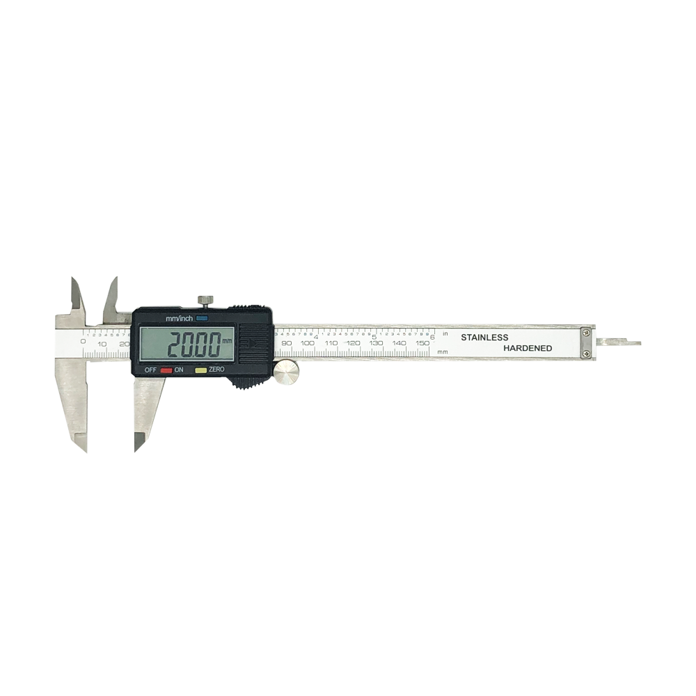 Paslanmaz Çelik Gövde Dijital Kumpas 150 mm