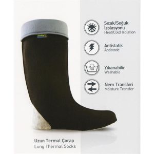Pollyboot Uzun Termal Çorap - 47