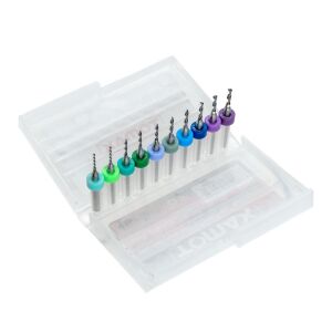 Tomax 04101120 Mikro Matkap Ucu Seti 1.1 - 2.0 mm (10 parça)