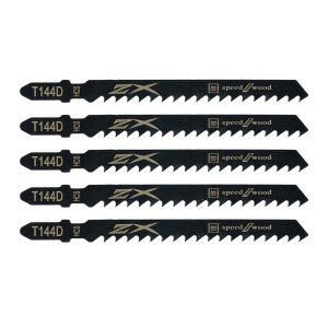 5544 T144D HCS Ahşap Hızlı Kesim Dekupaj Testeresi Bıçağı 5'li