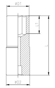 İZELTAŞ 1/4'' Altı Köşe Derin Lokma Anahtar 7 mm