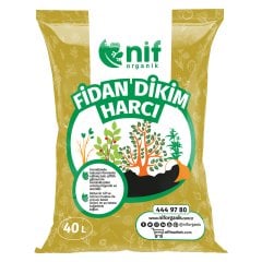 Nif Organik Fidan Dikim Harcı 40 lt