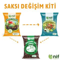 SAKSI TOPRAĞI DEĞİŞİM KİTİ, Saksı Toprak için özel karışım