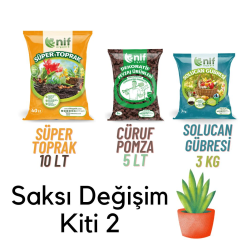 SAKSI TOPRAĞI DEĞİŞİM KİTİ 2, Saksı Toprak için özel karışım