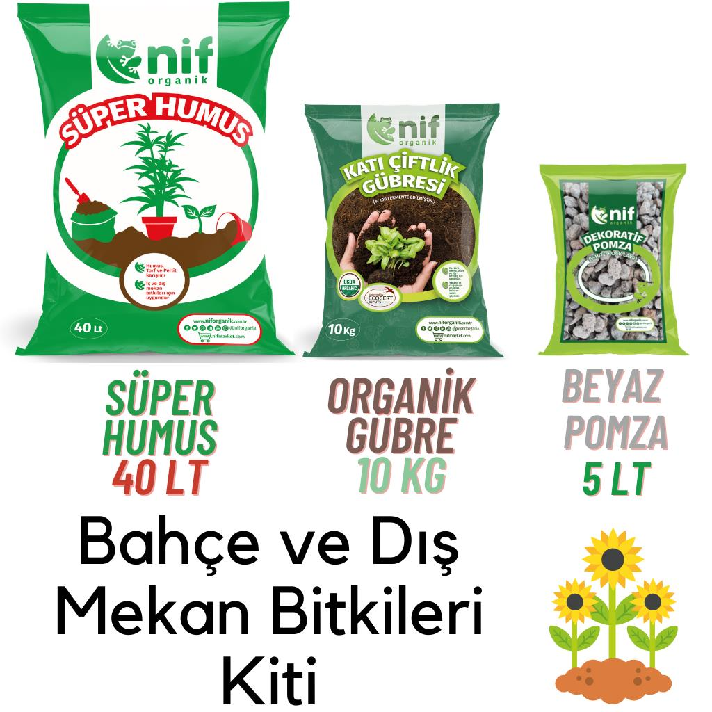 BAHÇE VE DIŞ MEKAN BİTKİLERİ KİTİ - Bitkileriniz için özel karışım